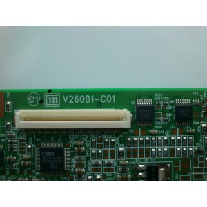 T-CON / SANYO  35-D015503 / V260B1-C01 / MODELO SANYO DP26647